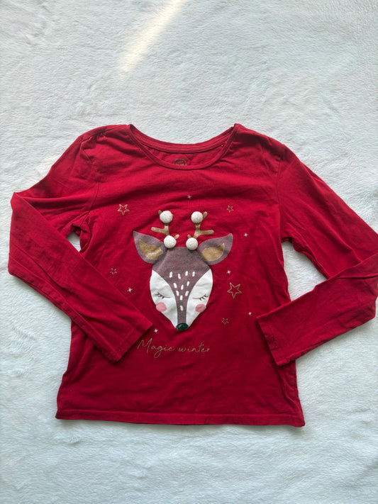 Christmas top - EU brand, 140 cm, Kids 7 & 8 (small)