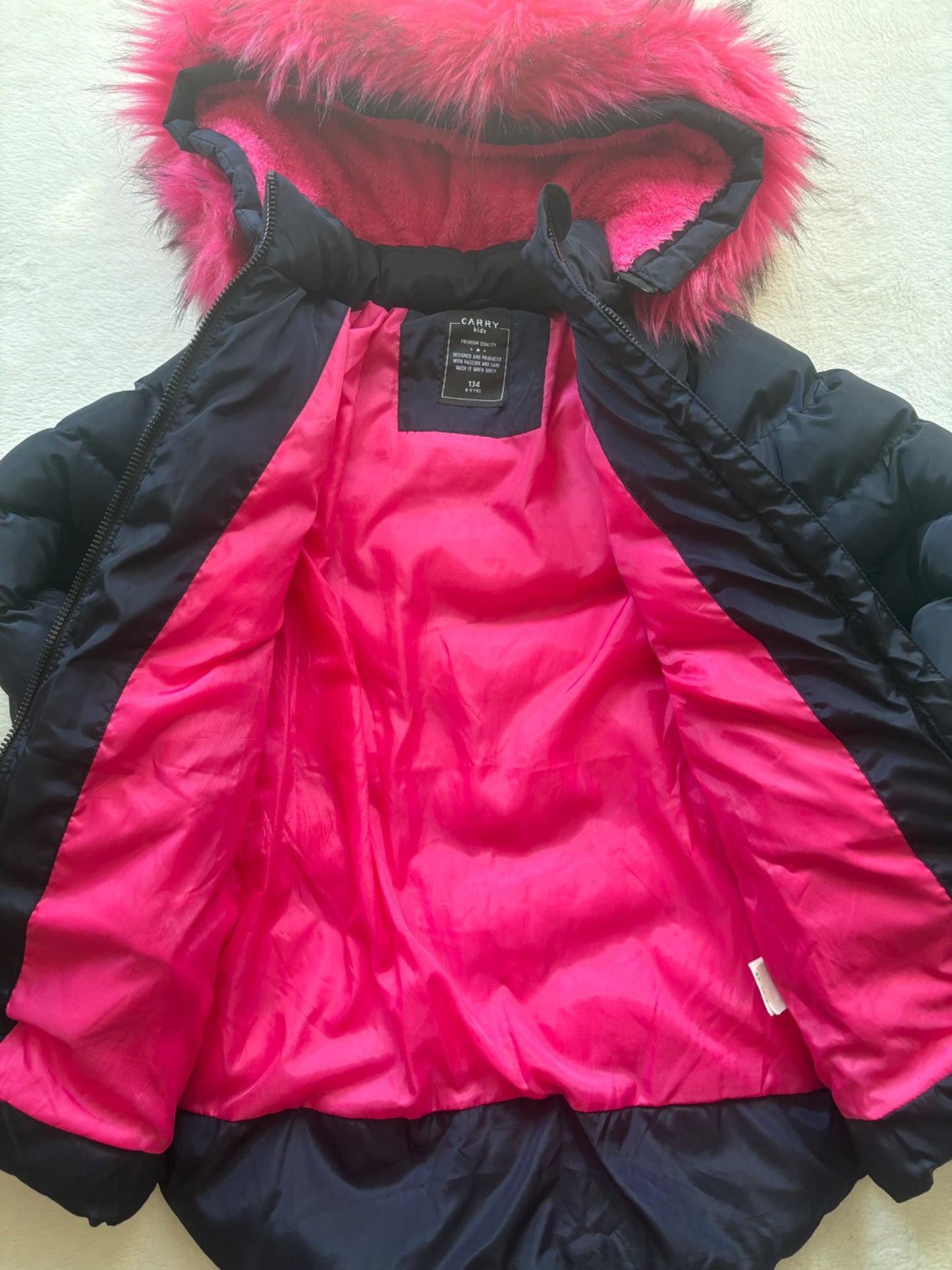 Girls warm jacket - Carry 8-9 years, Kids 10 (medium)