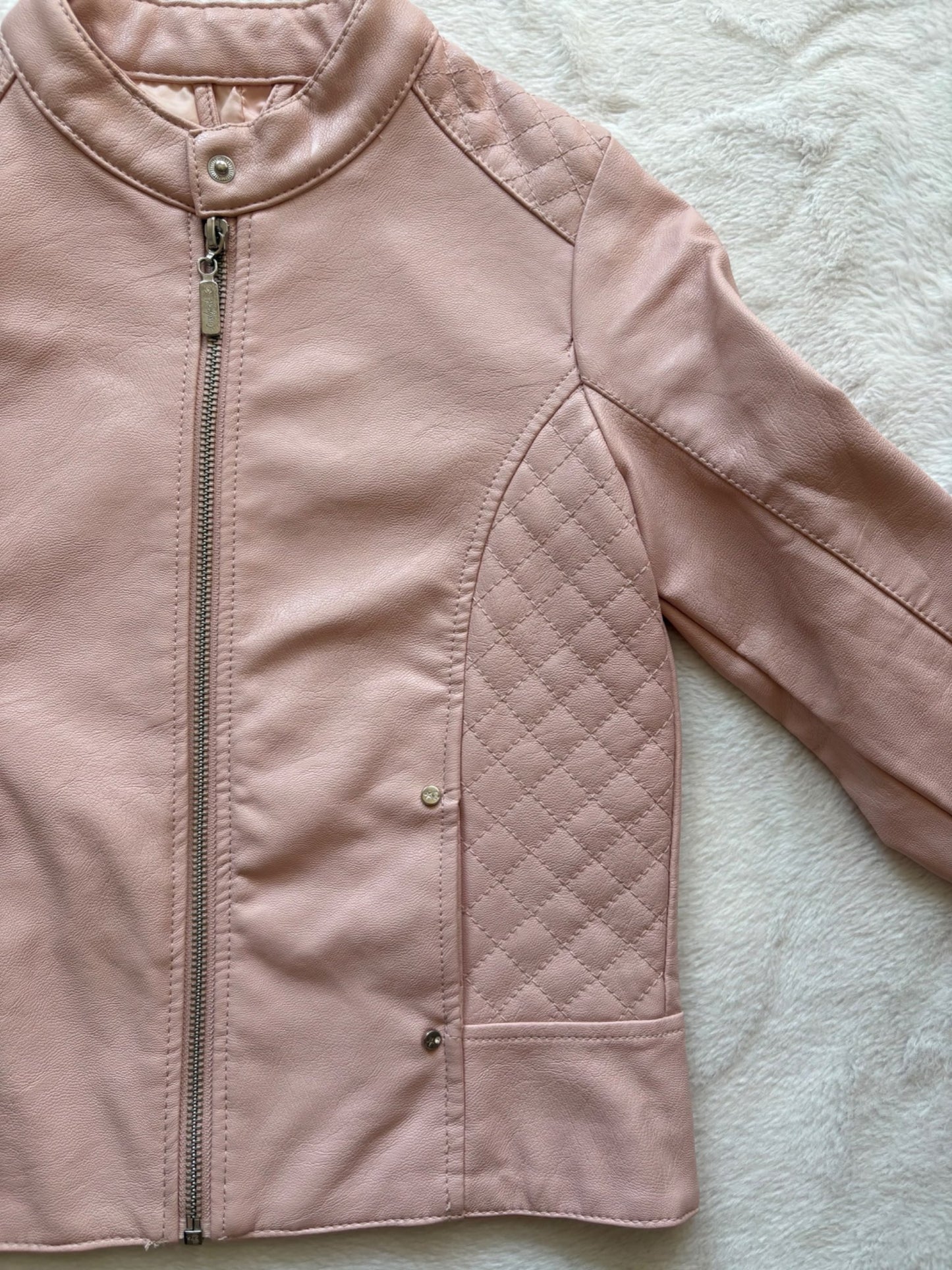 Faux leather jacket, Terra Nova, EU brand, 7-8 years, 128-132 cm, Kids 7 & 8 (small)