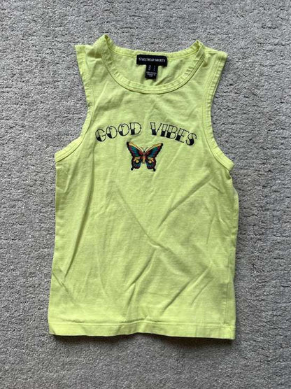 Yellow tank top for 10-12yrs, Kids 12
