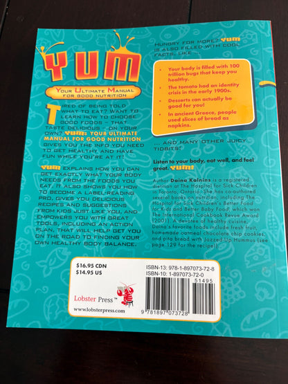 (NWOT) YUM - Your Ultimate Manual for Good Nutrition (2)