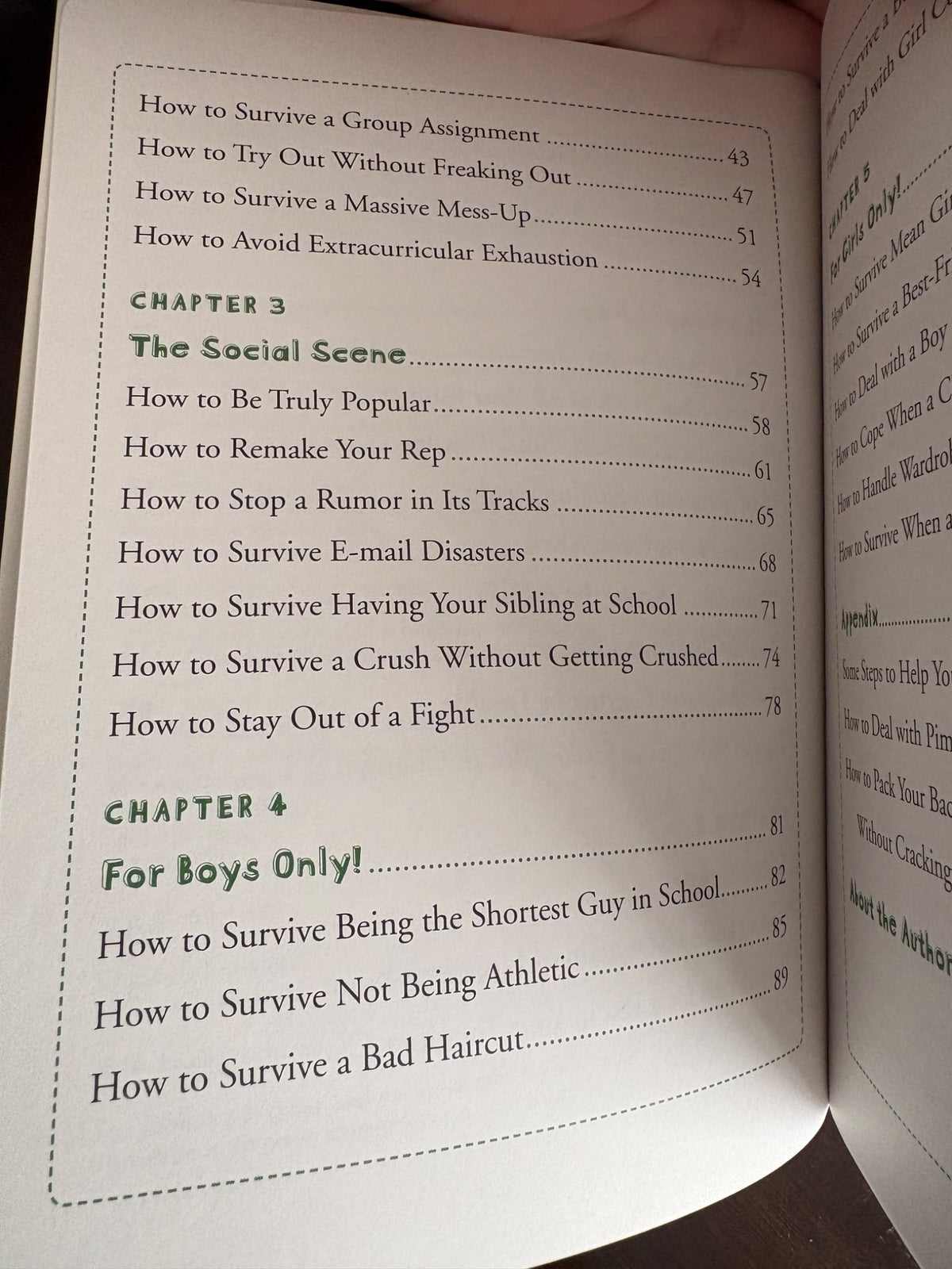 NWOT The Worst-Case Scenario Survival Handbook: Middle School (2)