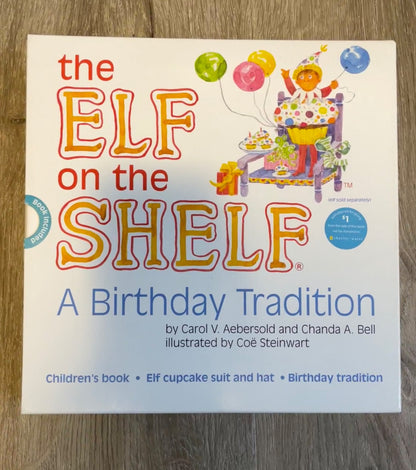 Elf on the Shelf Birthday Tradition - Brand New