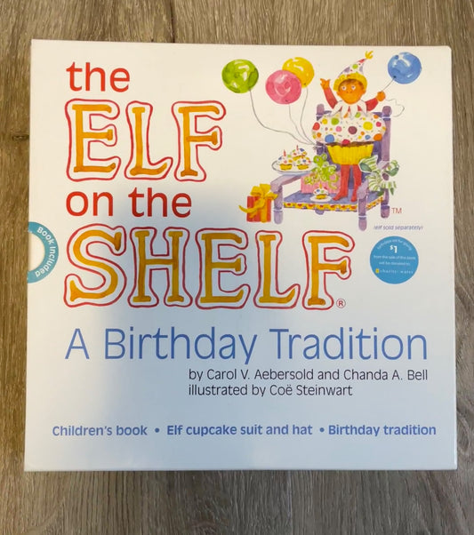 Elf on the Shelf Birthday Tradition - Brand New