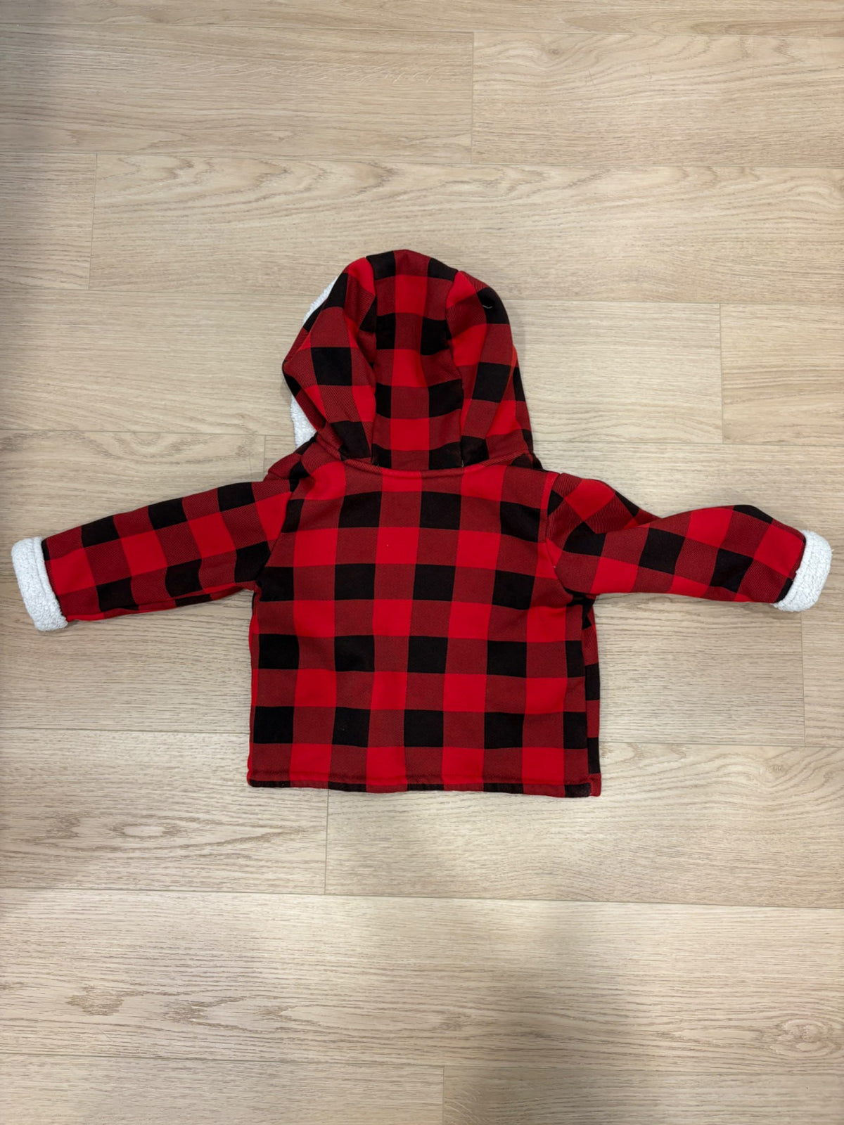 NWT - Buffalo Plaid Sweater/Jacket, Kids 24 Month (18-24M)