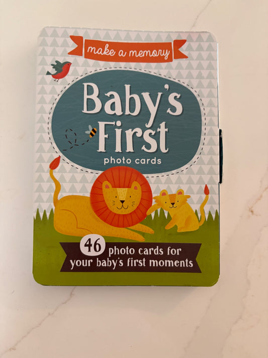 Baby's First Photo Cards