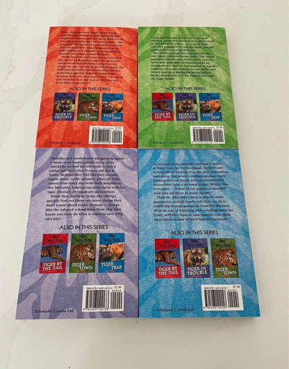 NWOT Set of 4 books - Tiger Series books by Eric Walters