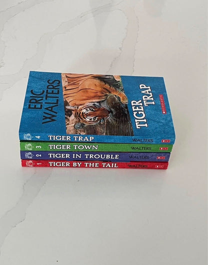NWOT Set of 4 books - Tiger Series books by Eric Walters