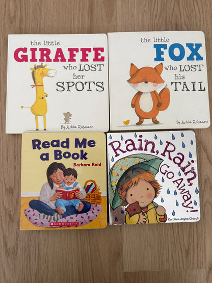 Set of 4 board books (retails over $50)