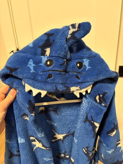 pekkle Shark bath robe , Kids 4/4T
