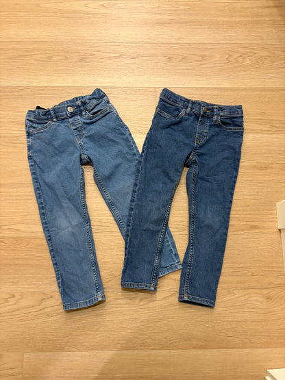 Set of 2 H&M Slim Fit Jean’s size 5 , Kids 5/5T
