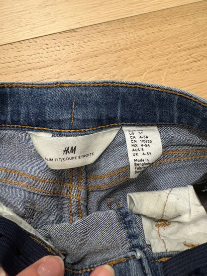 Set of 2 H&M Slim Fit Jean’s size 5 , Kids 5/5T