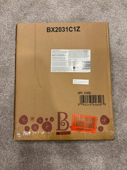 B. Toys – Step Stool for Kids – Ivory & Wood Stepping Stool - Brand New in Box