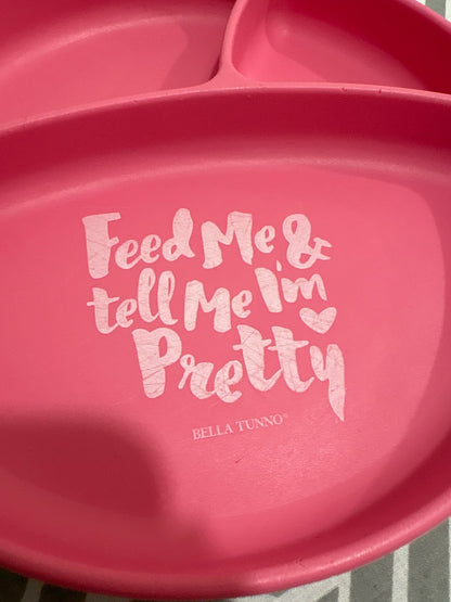 Set of 3 - Silicone eating plates (retails over $90)