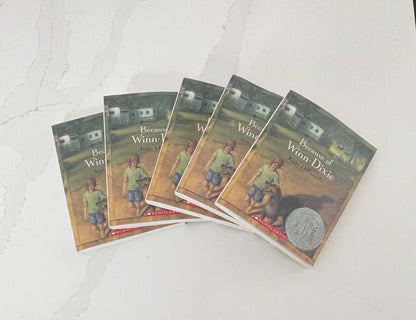 NWOT  - Set of 5 books (All the same) - Because of Winn-Dixie