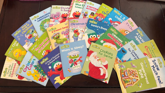 24 mini books - Advent Calendar Sesame Steet