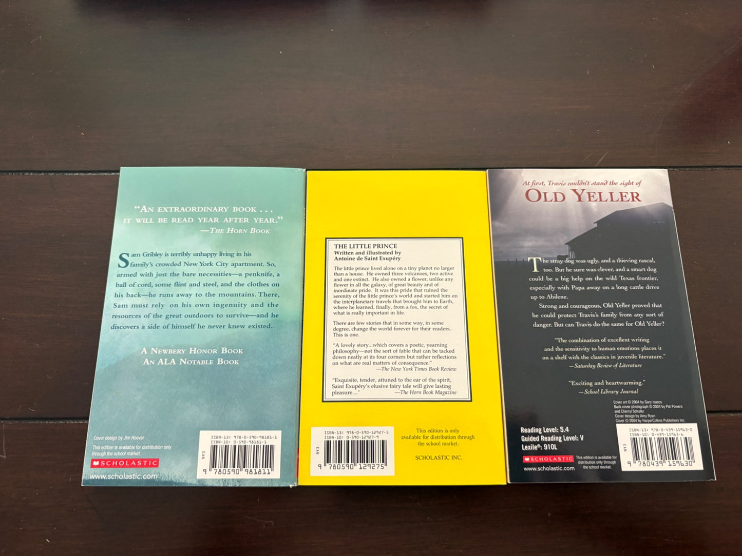 NWOT - Brand New Set of 3 Novels LP, OY, MSOTM (2)
