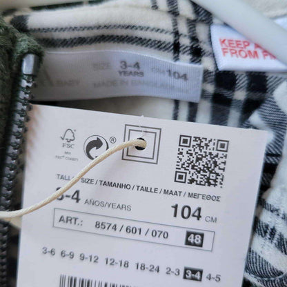 Zara Vest and Button Up Shirt 3-4T (Retail for $40), Kids 3T