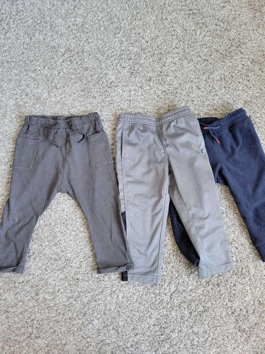3 Pants for Boys 2/3T, Kids 2T