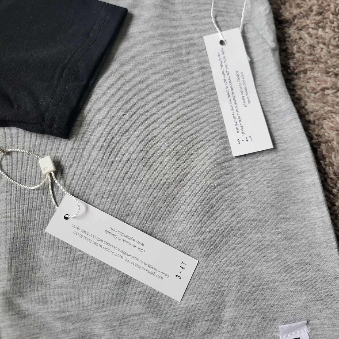 Wylo + Co - 2 Tshirts 3-4T, Kids 3T