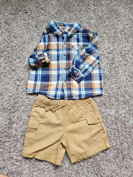 2 Pcs Outfit- 12M, Kids 12 Month (9-12M)