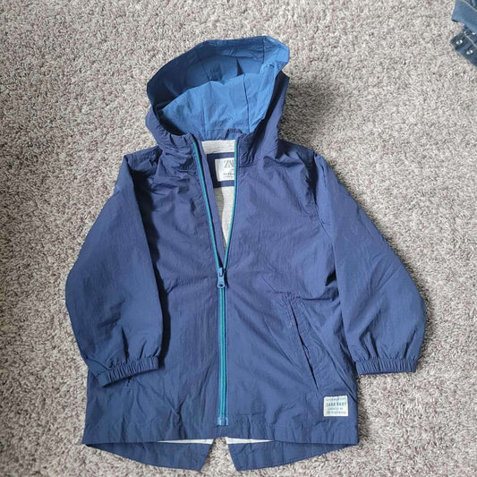 Brand new without tags- Zara Blue Lined light jacket 2-3 T, Kids 2T