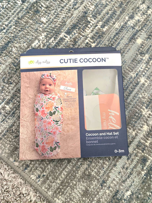 Itzy Ritzy Cutie Cocoon (Retail $34.99 Babies"R"Us), Kids 3 Month (0-3M)