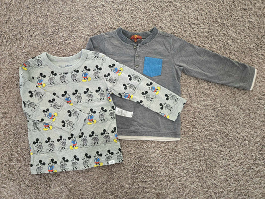 2 Pcs Shirts Bundle 3T, Kids 3T