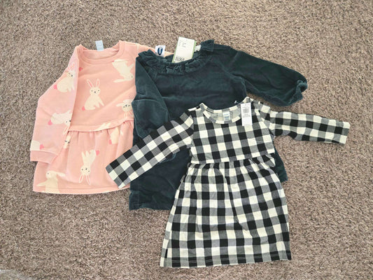 3 Dresses 18-24 months-  (H&M and Old Navy), Kids 24 Month (18-24M)