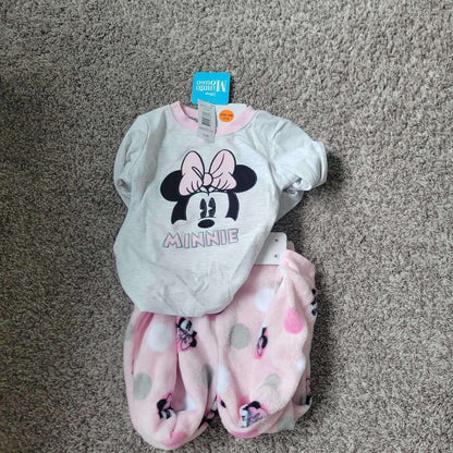 Disney Minnie Cozy PJs 2-3T, Kids 2T