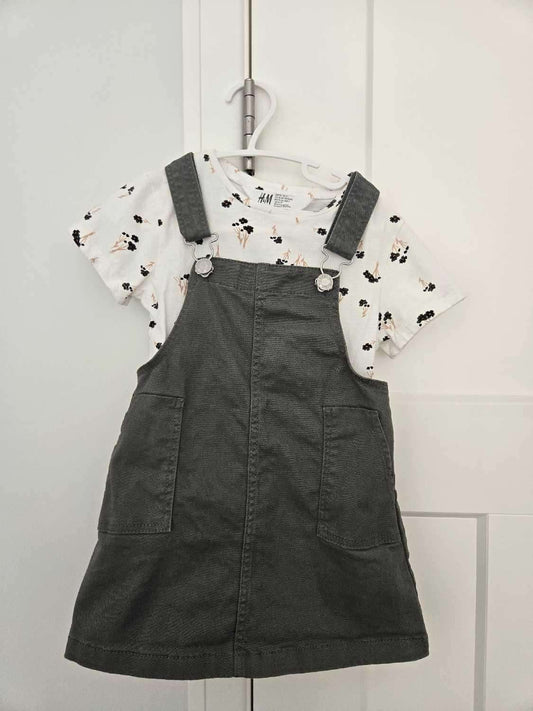 Brand New without Tags- H&M 2 Pcs outfit 18-24 months, Kids 24 Month (18-24M)