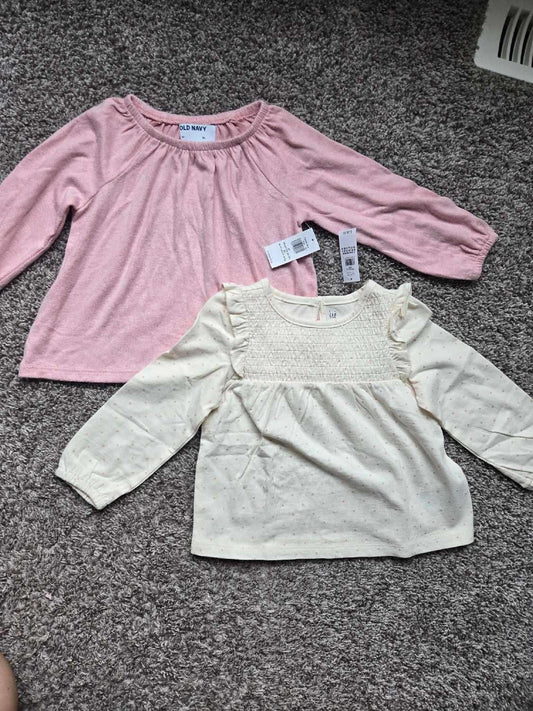 2 Long sleeves for 2T Girls, Kids 2T