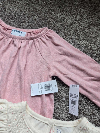 2 Long sleeves for 2T Girls, Kids 2T