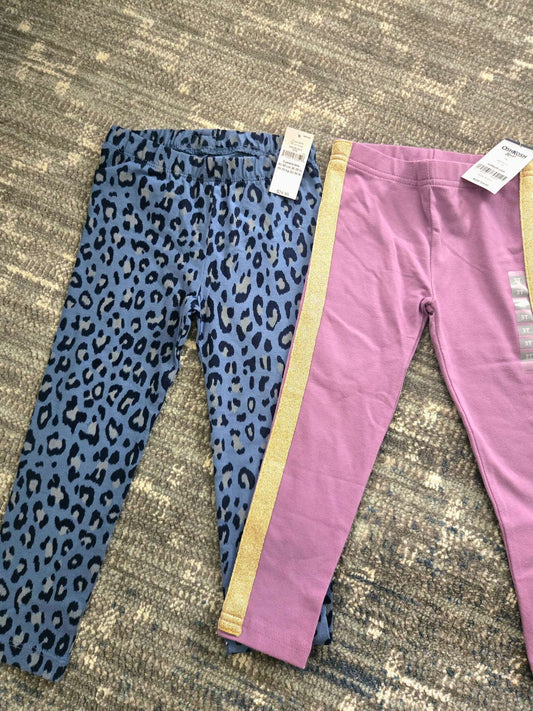 2 Girls Pants from Carters and GAP (Retails for $38.95), Kids 3T