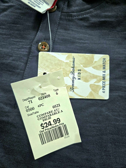 4 Pcs Summer Outfit Tommy Bahamas 4T ( Retails $24.99), Kids 4/4T