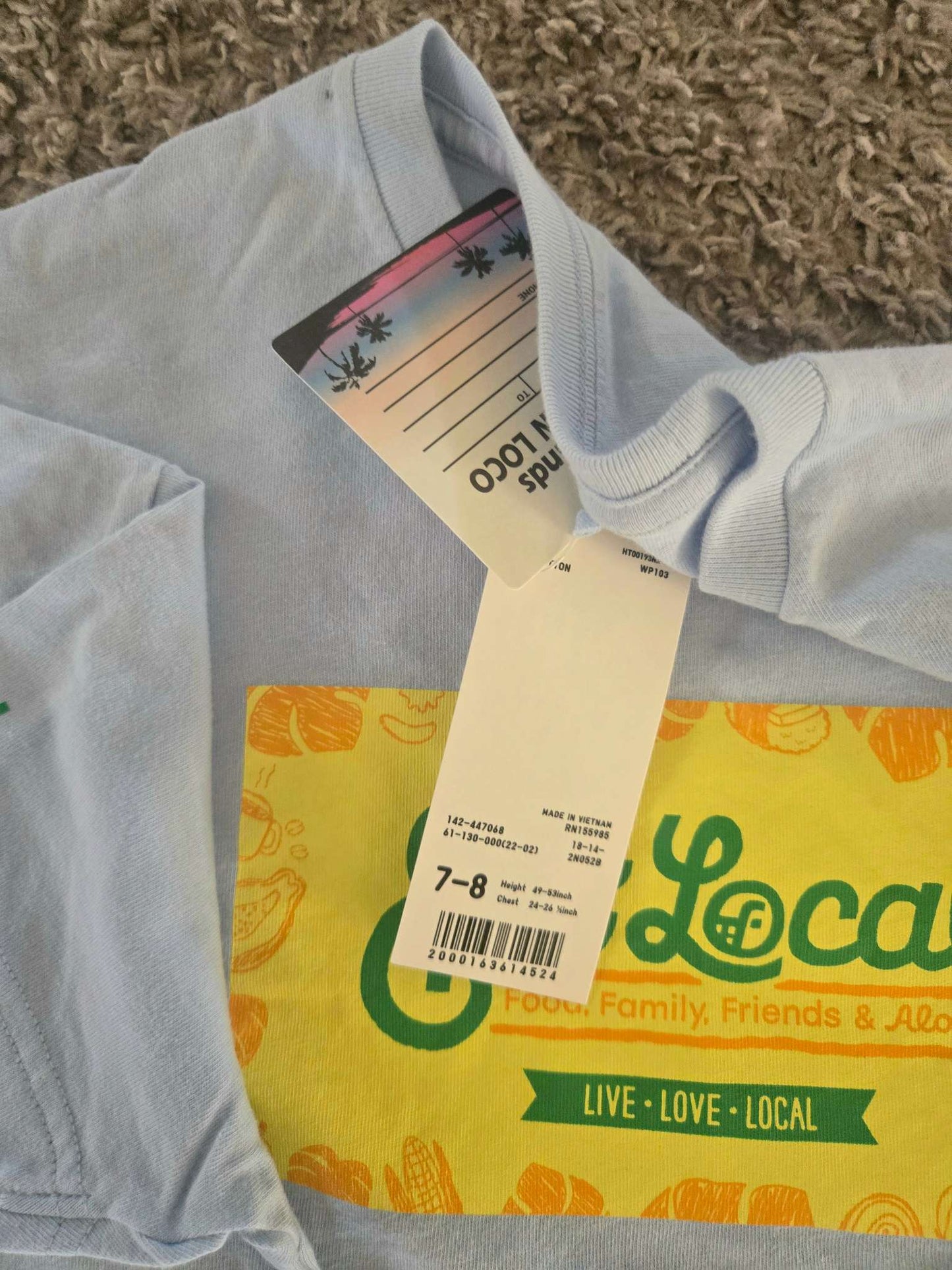 Matching siblings T shirts Uniqlo 3-4T and 7-8T, Kids 3T