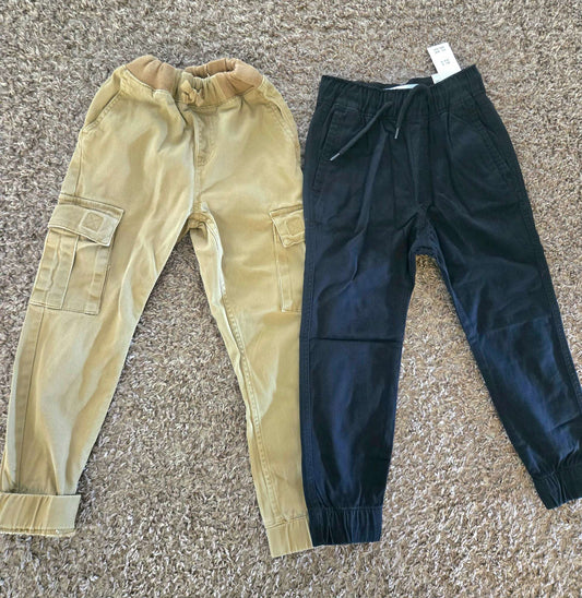 2 Pants 5-6T Abercrombie (Retails $59.95) and Levis, Kids 5/5T (extra small)