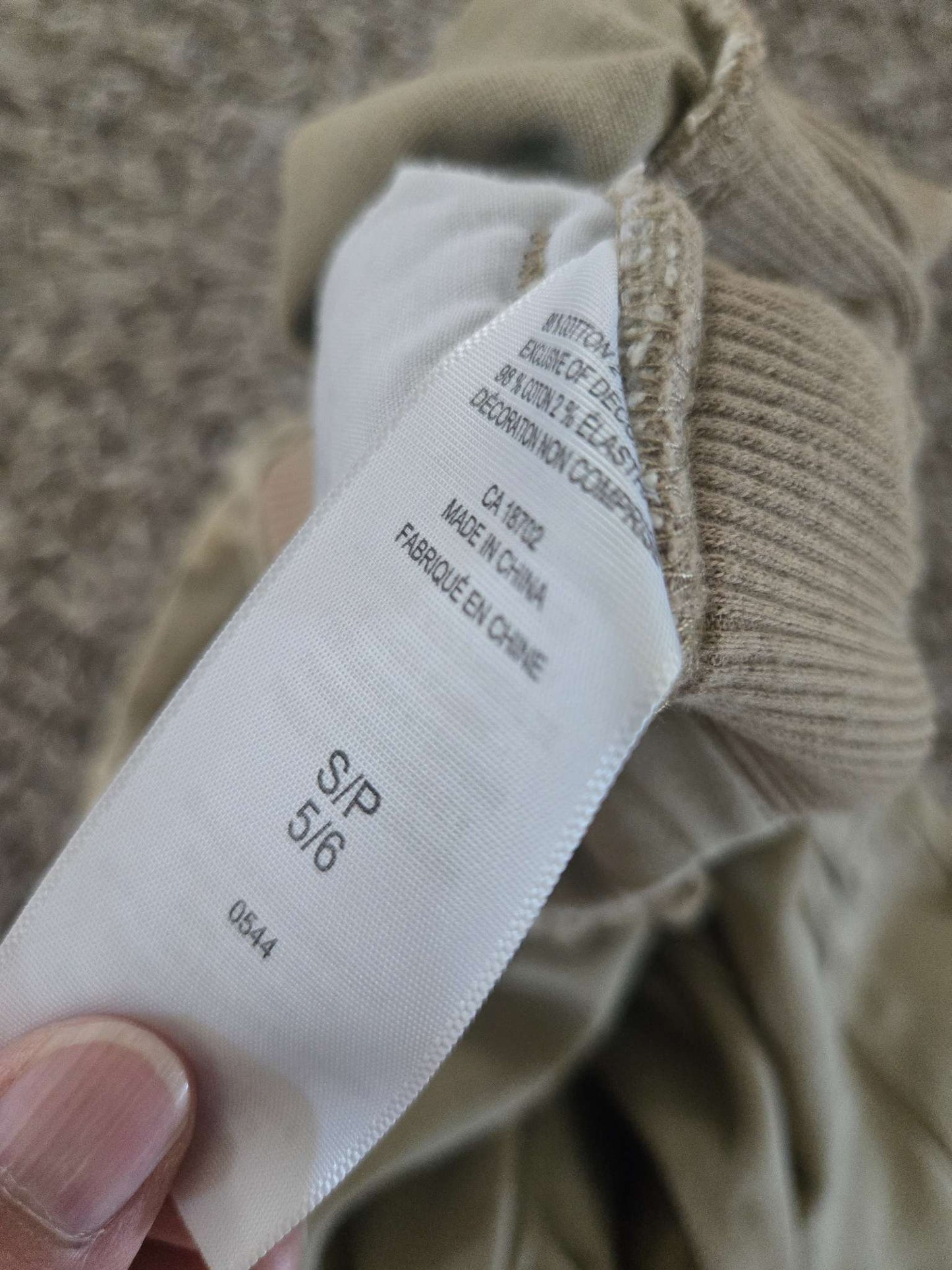 2 Pants 5-6T Abercrombie (Retails $59.95) and Levis, Kids 5/5T (extra small)
