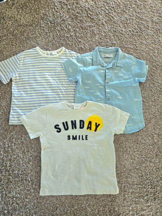 3 Shirts from Zara 3-4T, Kids 3T