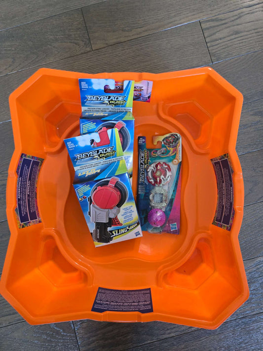 Beyblade Burst Rise Hypersphere Beystadium, Battle Stadium Ages 8 + with 2 Launcher