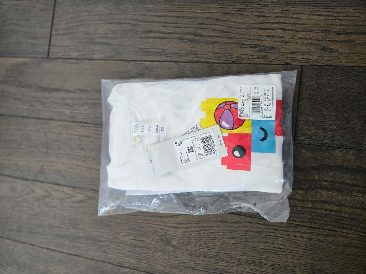 Adidas Lego 2 Pcs Outfit 3T, Kids 3T