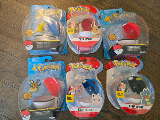 6 Pokémon Toys