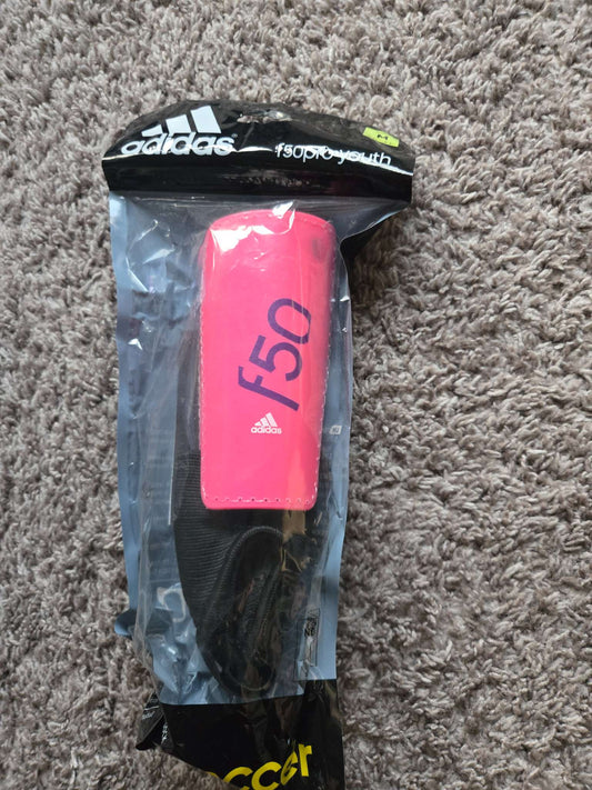 Adidas Performance F50 Youth Shin Guards  M- Pink, Shoes 1 (Kids:4-8yr)