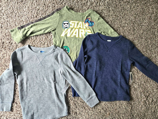 3 Long Sleeves Bundle 3T GAP and Brand New Old Navy , Kids 3T