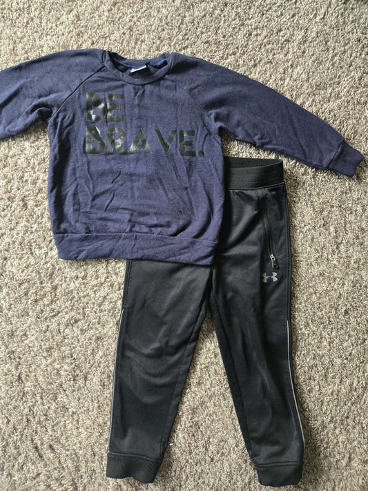 2 Pcs Outfit ( Posh and Cozy and Under Armor) 3T, Kids 3T