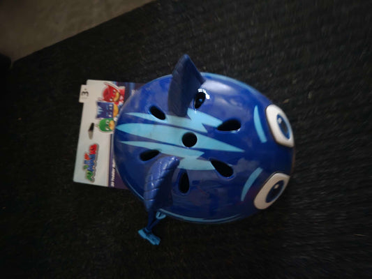 Pj Masks Toys | Connor Pj Masks Child Blue Cartoon Bicycle Helmet, Brand New Ages 3+ 48-52cm M | Color: Blue