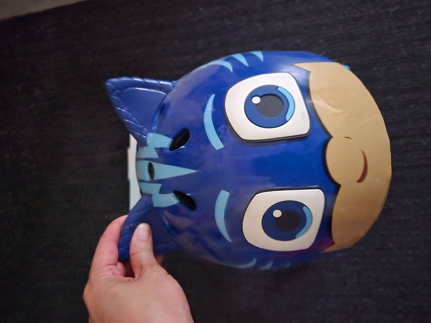 Pj Masks Toys | Connor Pj Masks Child Blue Cartoon Bicycle Helmet, Brand New Ages 3+ 48-52cm M | Color: Blue