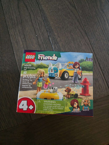 NEW LEGO Friends Dog-Grooming Car 60 Pcs - Retails $13.99
