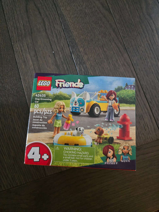 NEW LEGO Friends Dog-Grooming Car 60 Pcs - Retails $13.99