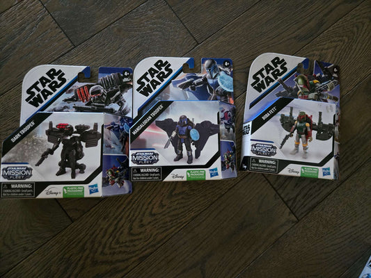 3 Star Wars Toys- Brand New